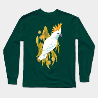 Sulphur Crested Cockatoo Long Sleeve T-Shirt